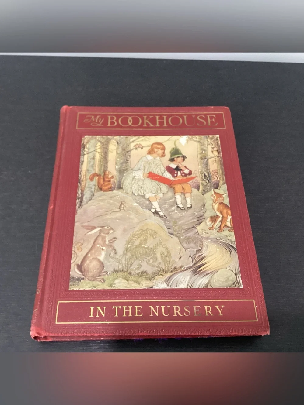Antique edition of MY BOOKHOUSE In The Nursery 1925
